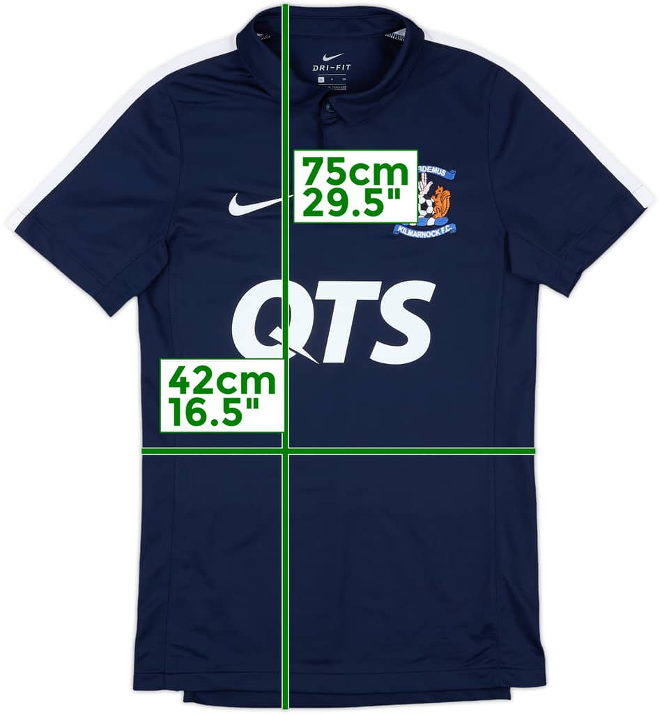 2017-18 Kilmarnock Nike Polo Shirt - 9/10 - (S)