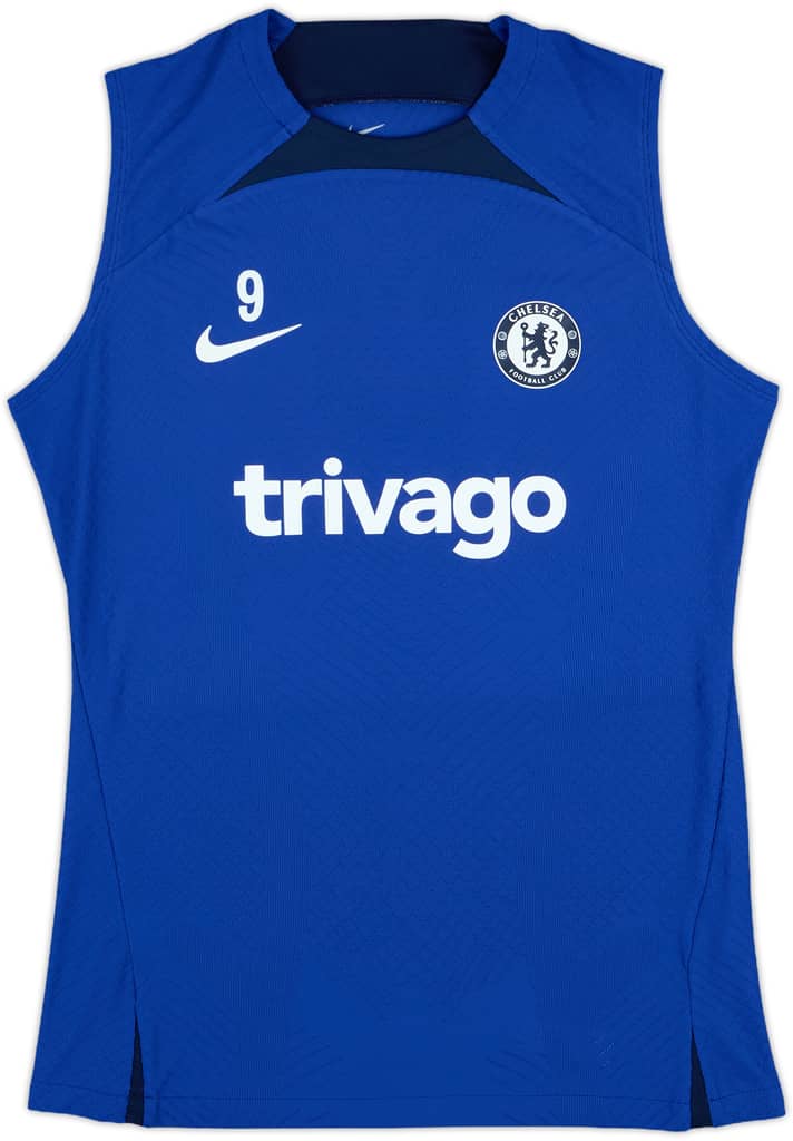 2022-23 Chelsea Nike Player Issue Training Vest #9 - 10/10 - (S)