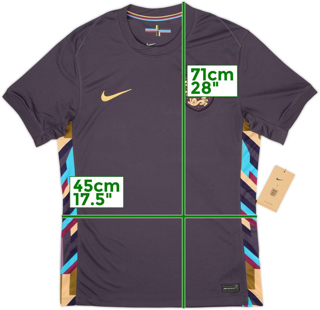 2024-25 England Away Shirt (S)