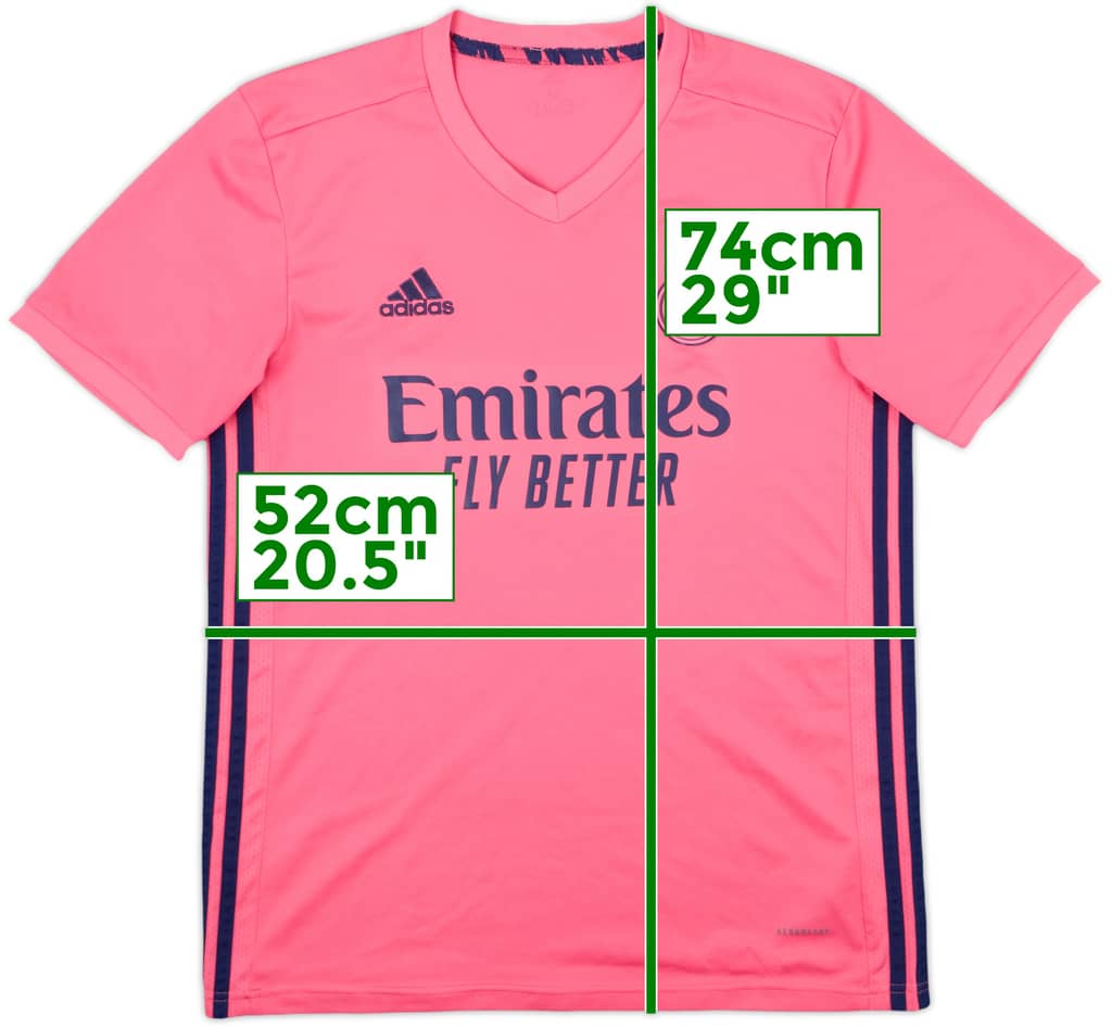 2020-21 Real Madrid Away Shirt - 8/10 - (M)
