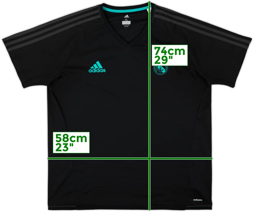 2017-18 Real Madrid adidas Training Shirt - 9/10 - (XL)