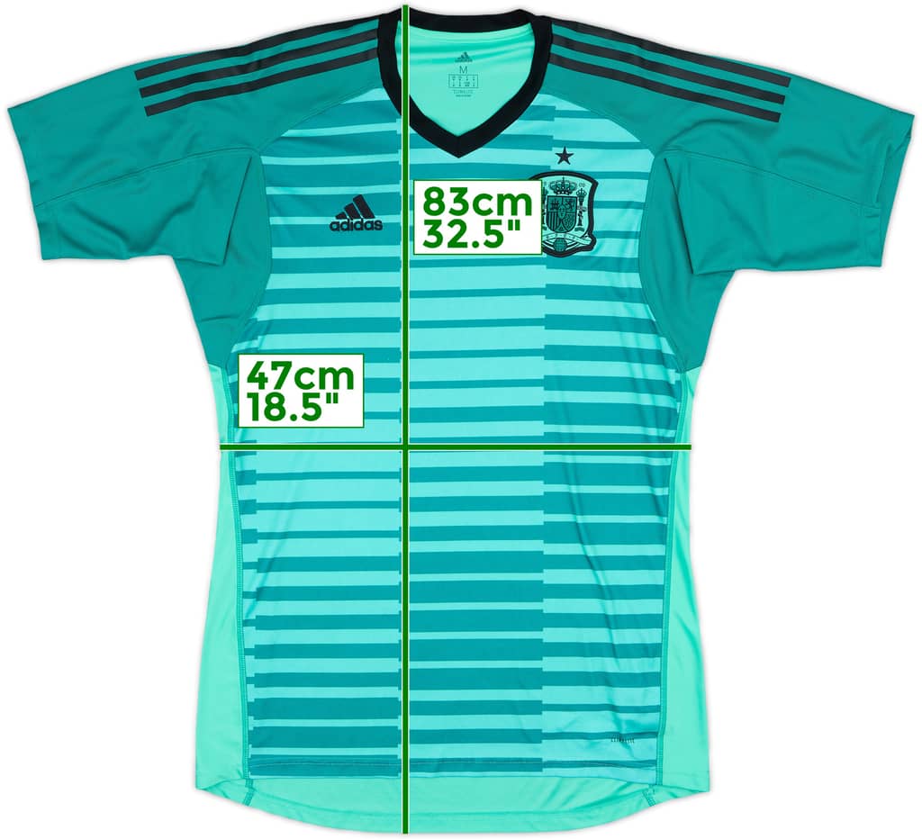 2018-19 Spain GK Shirt - 8/10 - (M)
