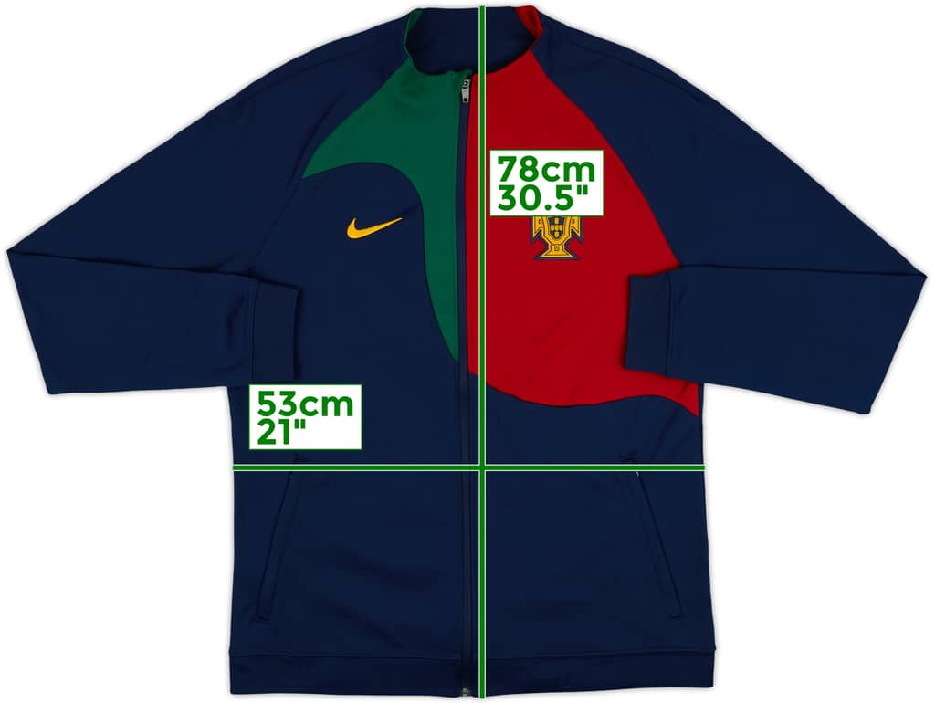 2022-24 Portugal Nike Track Jacket - 10/10 - (L)