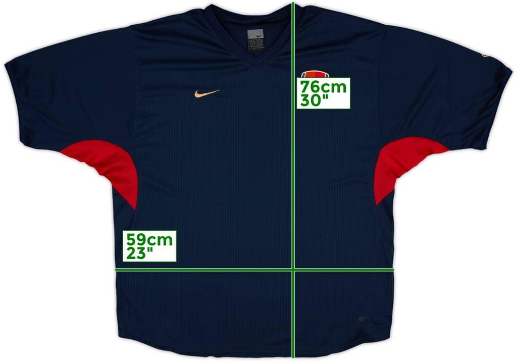 2001-02 Arsenal Nike Training Shirt - 7/10 - (XL)