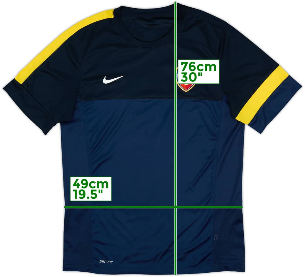 2012-13 Arsenal Nike Training Shirt - 8/10 - (L)