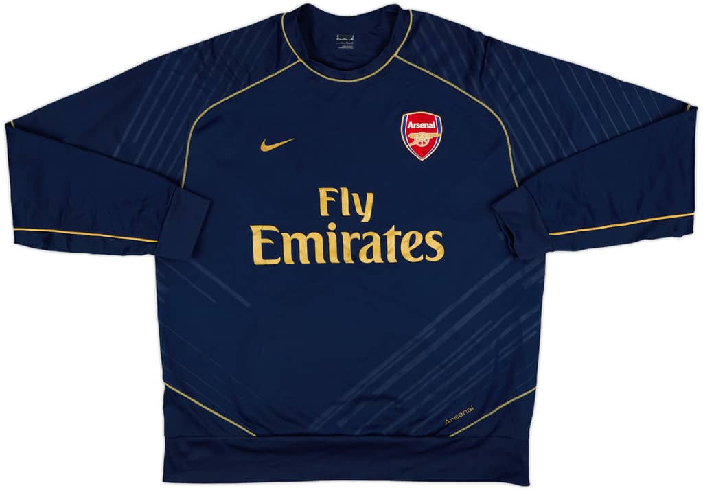 2007-08 Arsenal Nike Sweat Top - 7/10 - (XL)