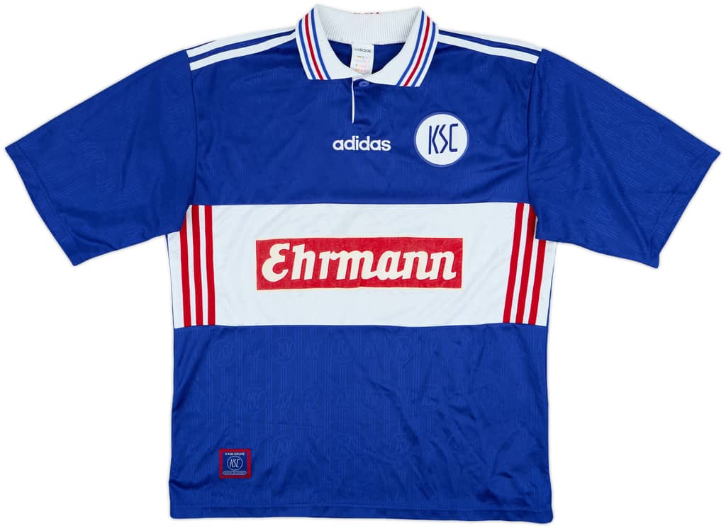 1997-98 Karlsruhe Away Shirt - 8/10 - (L)