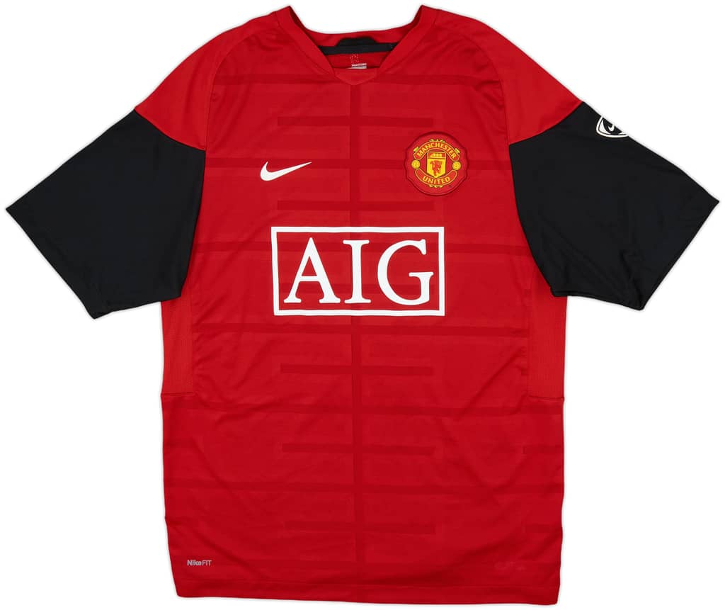 2009-10 Manchester United Nike Training Shirt - 7/10 - (M)
