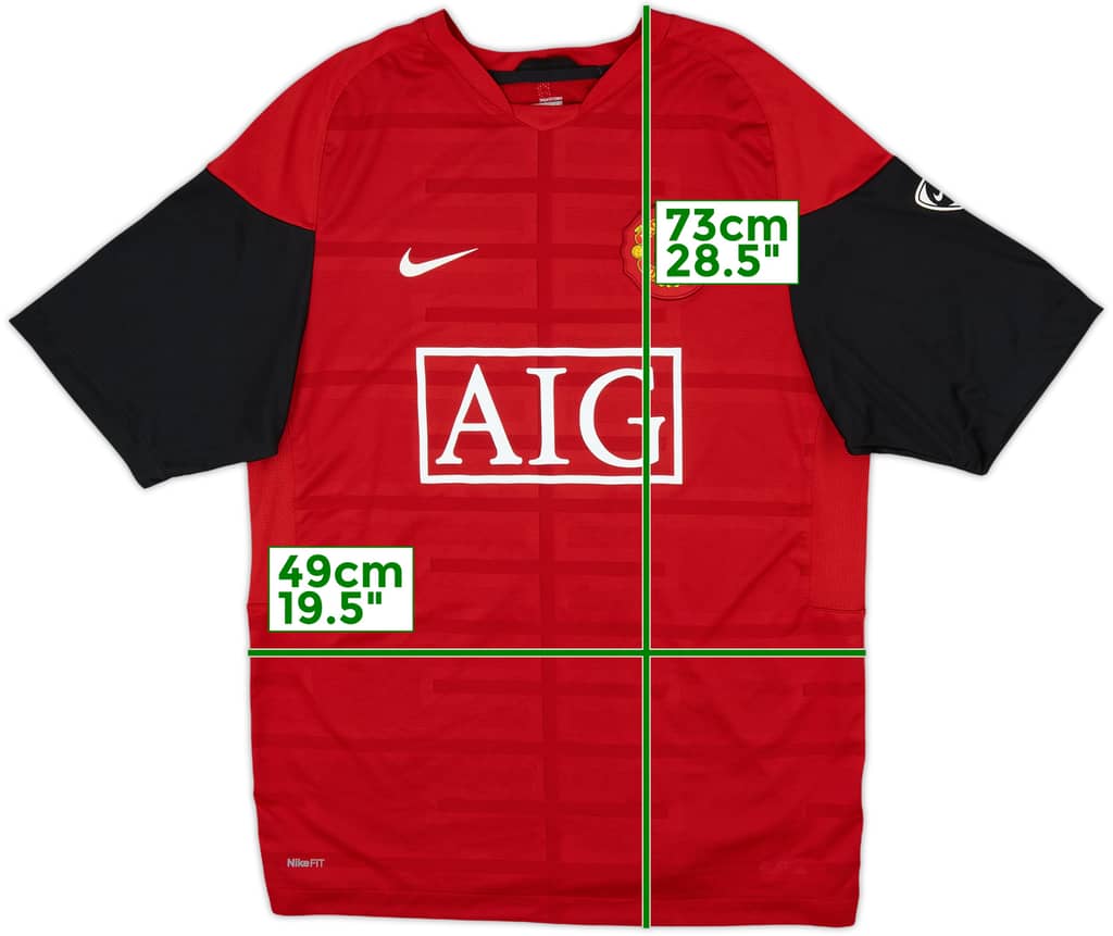 2009-10 Manchester United Nike Training Shirt - 7/10 - (M)