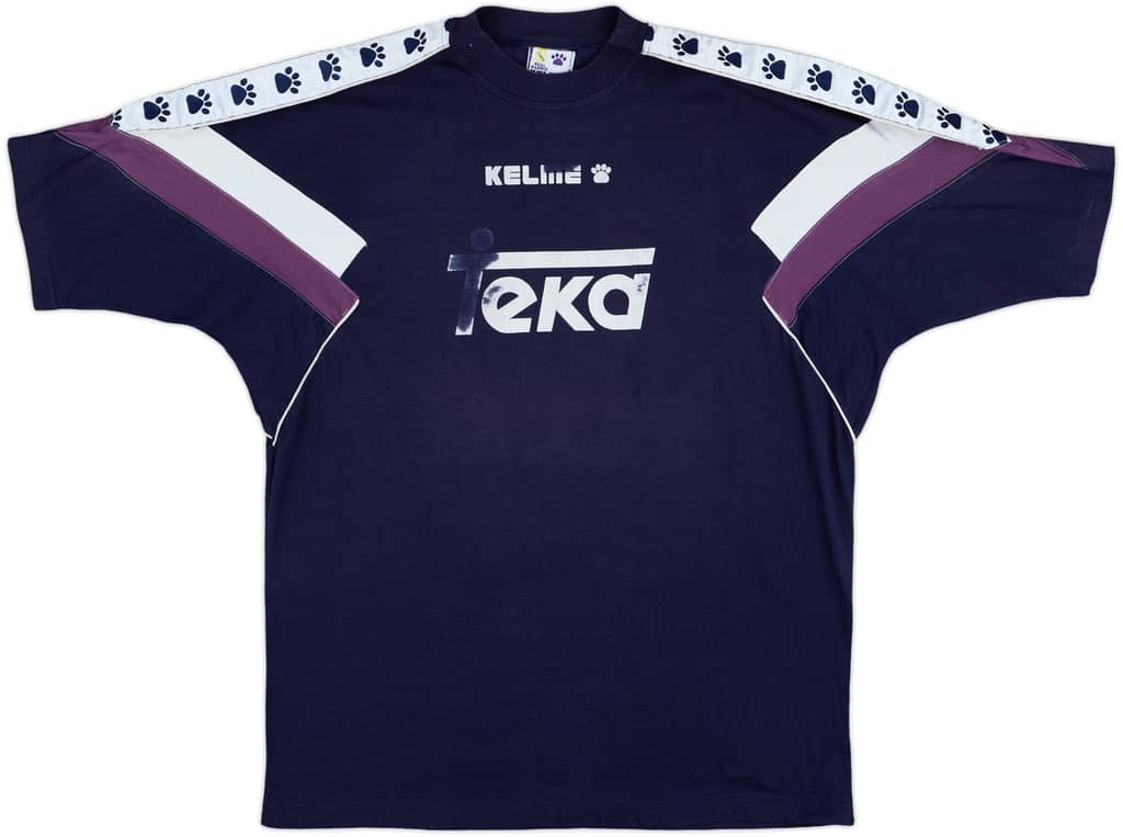 1997-98 Real Madrid Kelme Training Shirt - 4/10 - (XL)
