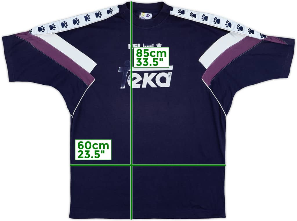 1997-98 Real Madrid Kelme Training Shirt - 4/10 - (XL)