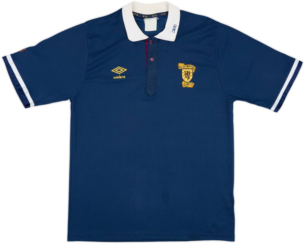 1988-91 Scotland Home Shirt - 4/10 - (L)