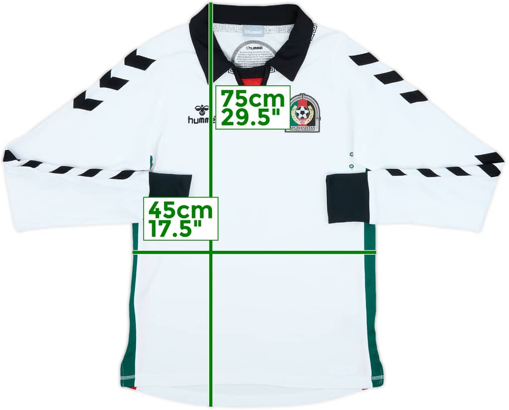 2011-12 Afghanistan Women's Home L/S Shirt - 9/10 - (Men's S)