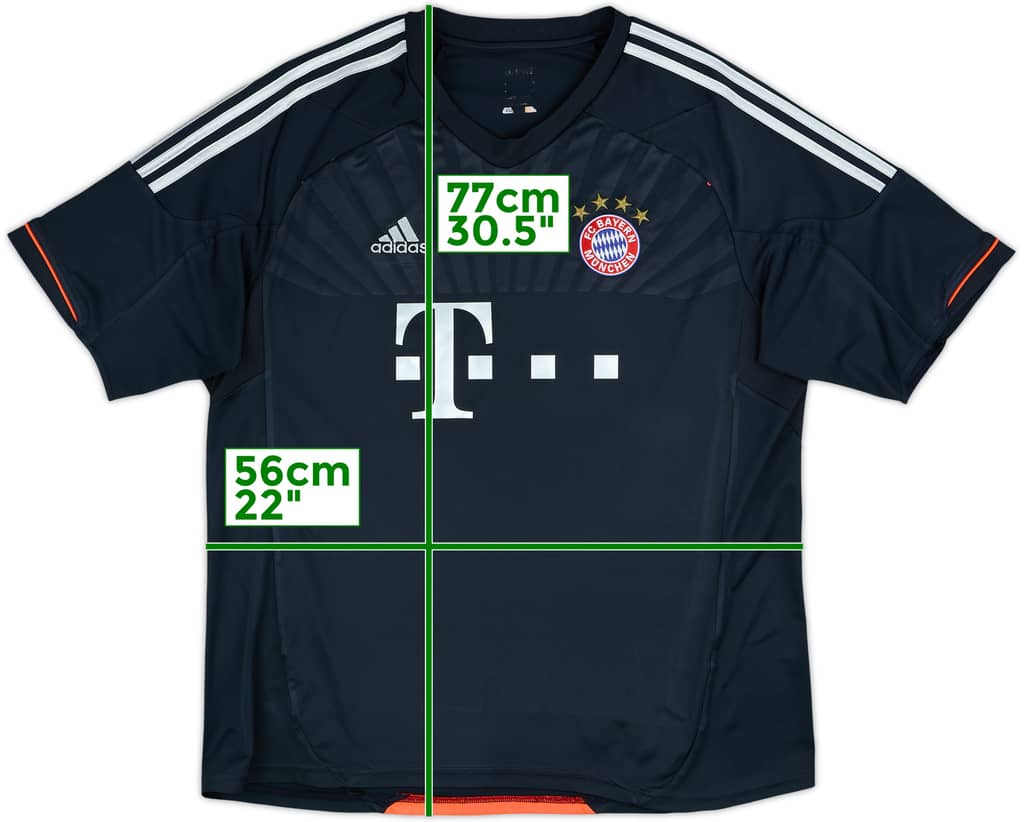 2012-13 Bayern Munich Third Shirt - 8/10 - (XL)