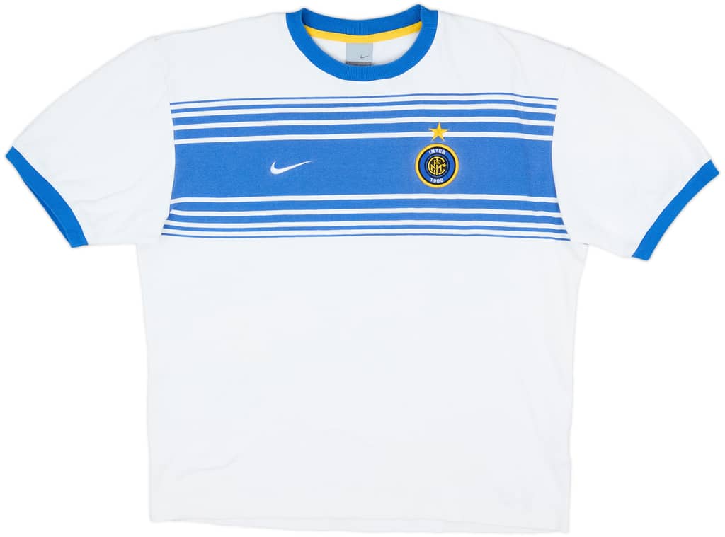 2005-06 Inter Milan Nike Cotton Tee - 6/10 - (L)