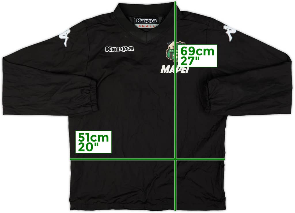 2017-18 Sassuolo Kappa Drill Top - 4/10 - (S)