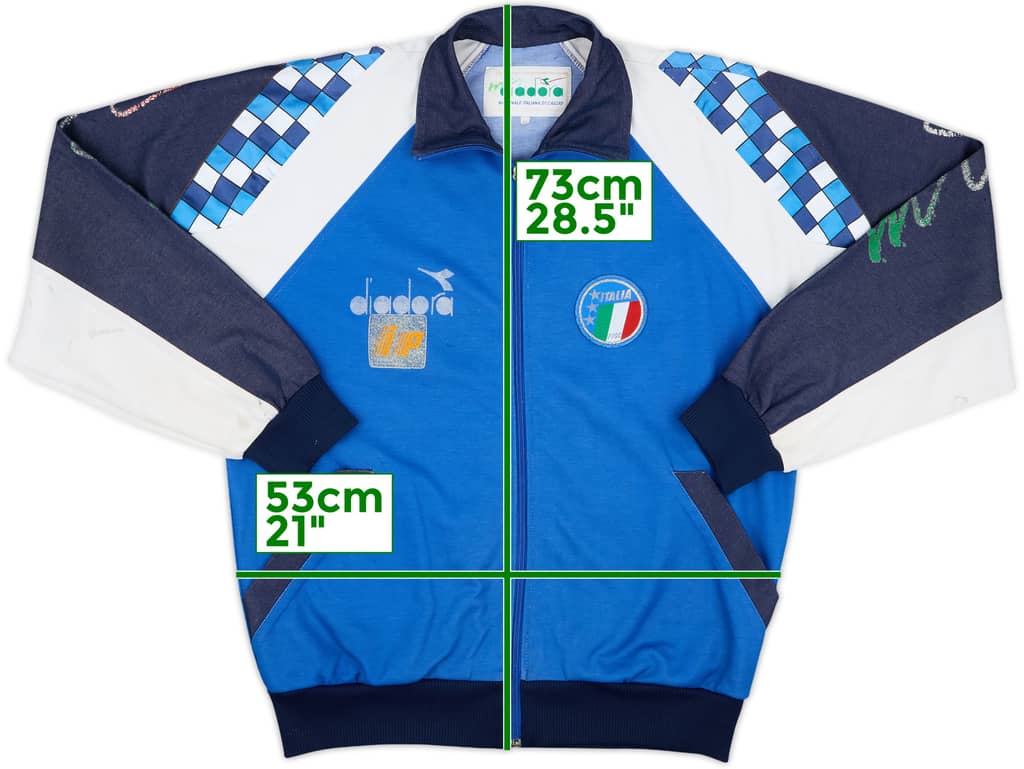 1990 Italy Diadora Track Jacket - 4/10 - (L)