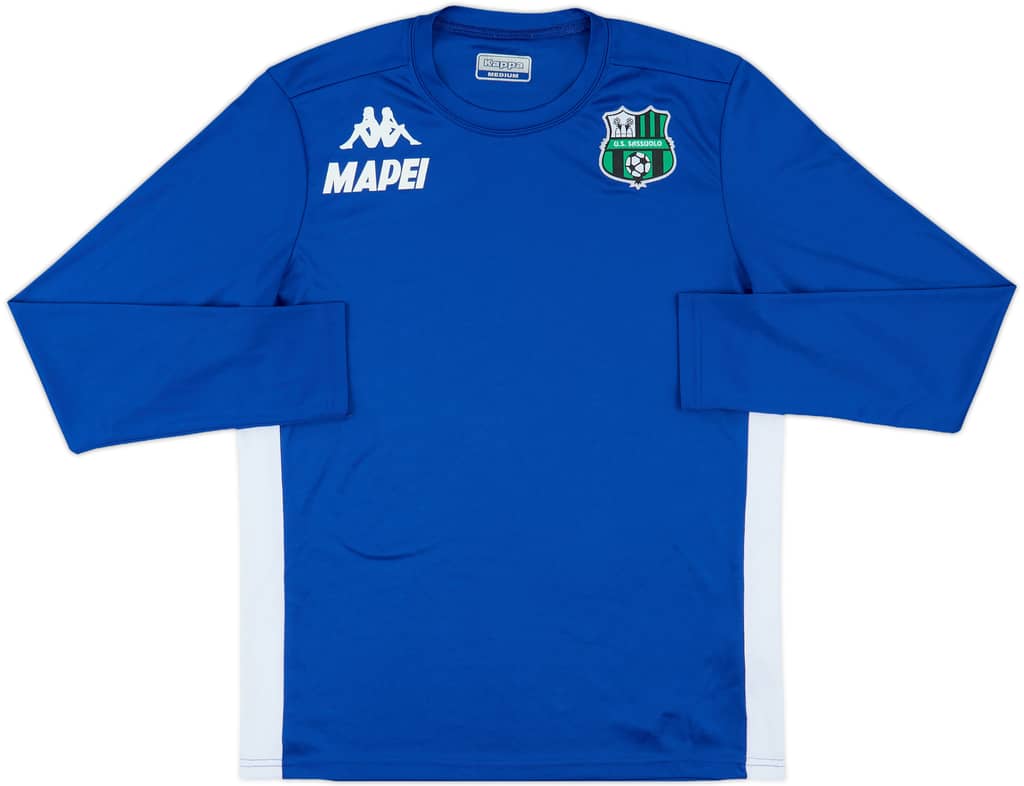 2018-19 Sassuolo Kappa Training L/S Shirt - 8/10 - (M)