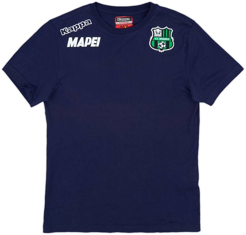 2017-18 Sassuolo Kappa Cotton Tee - 9/10 - (M)