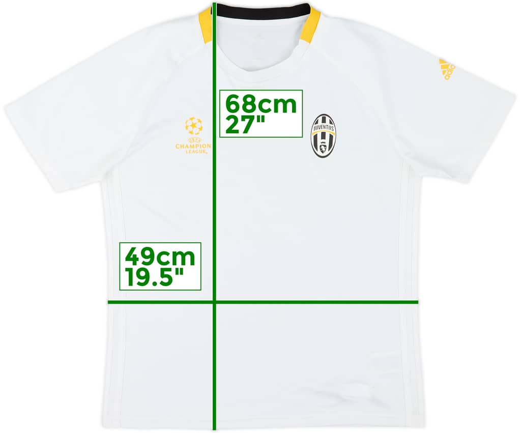 2016-17 Juventus adidas CL Training Shirt - 9/10 - (S)