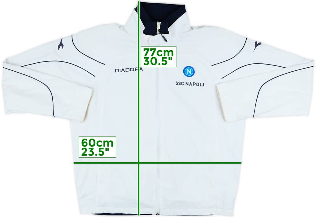 2006-07 Napoli Diadora Track Jacket - 6/10 - (M)