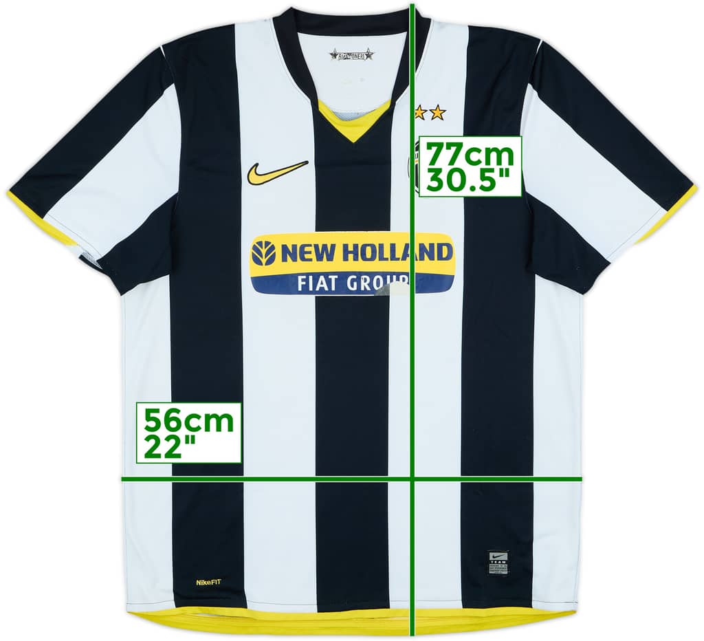 2008-09 Juventus Home Shirt - 5/10 - (L)