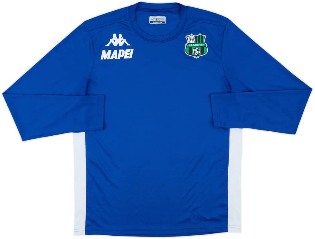 2018-19 Sassuolo Kappa Training L/S Shirt - 8/10 - (M)