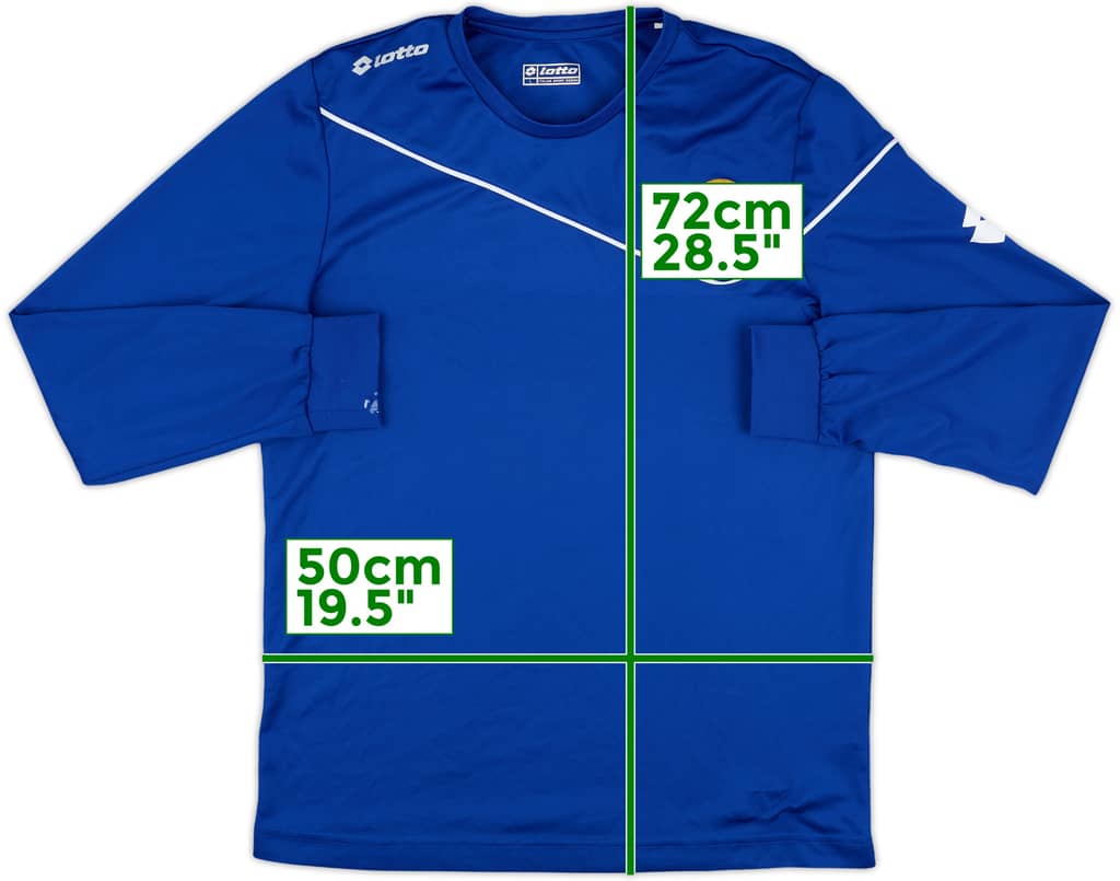 2013-14 Spezia Lotto Training L/S Shirt - 8/10 - (L)