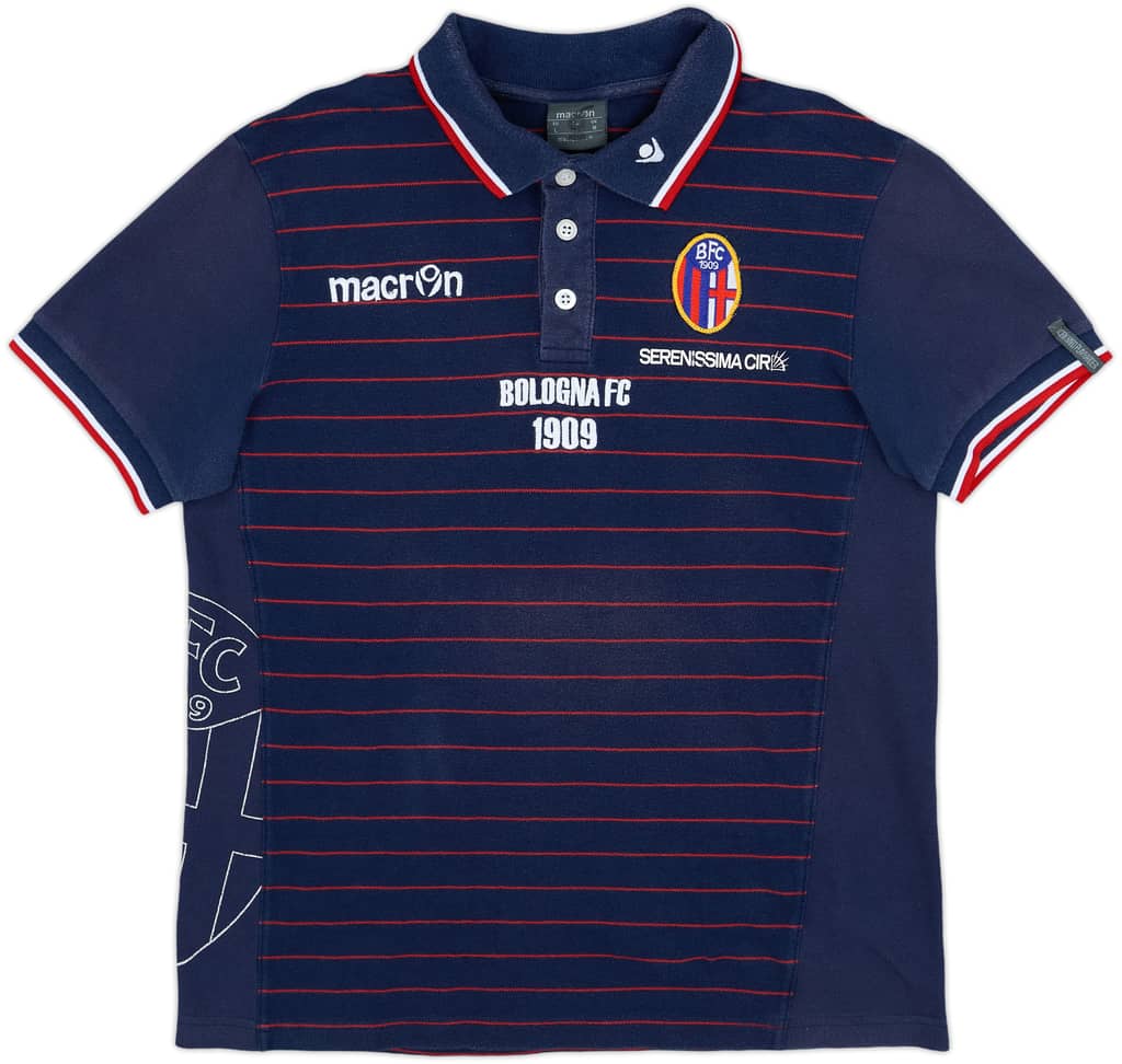 2005-06 Bologna Macron Polo Shirt - 7/10 - (M)