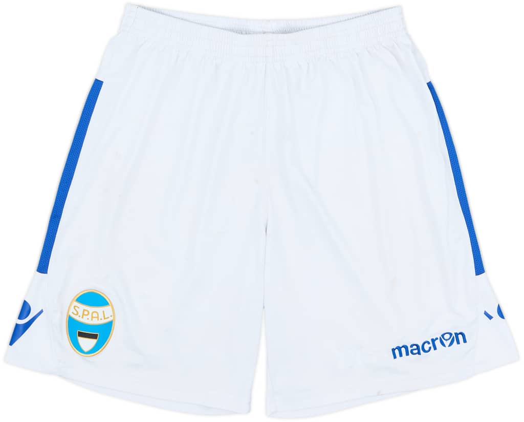 2017-18 Spal Macron Training Shorts - 4/10 - (L)