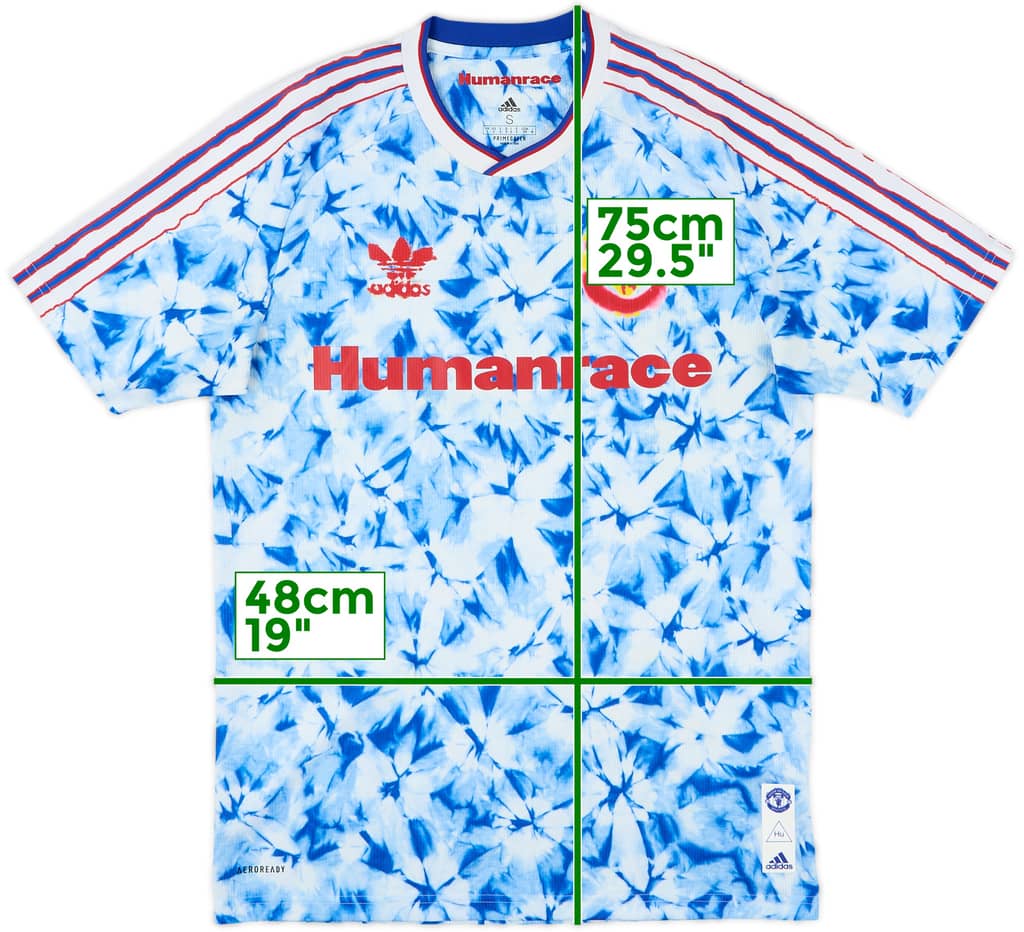 2020-21 Manchester United adidas x Humanrace Fourth Shirt - 10/10 - (S)