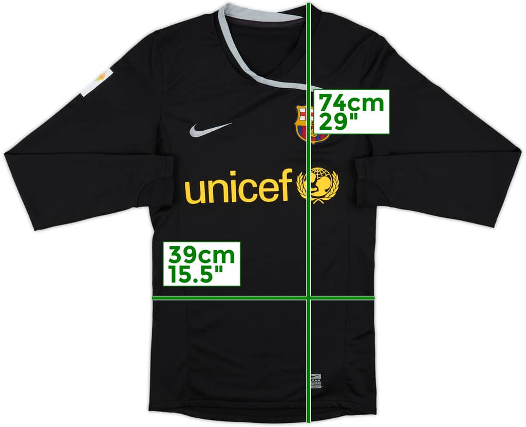 2008-09 Barcelona GK Shirt - 8/10 - (S)