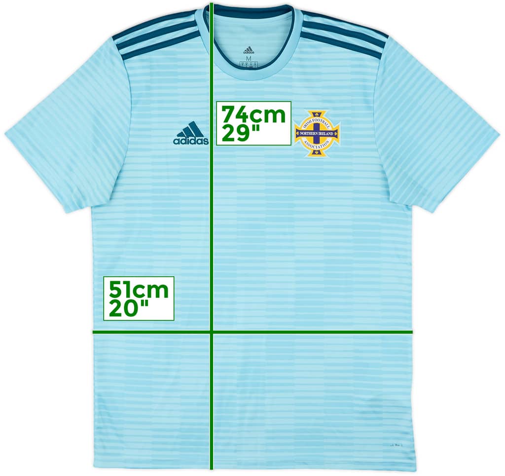 2018-19 Northern Ireland Away Shirt - 8/10 - (M)