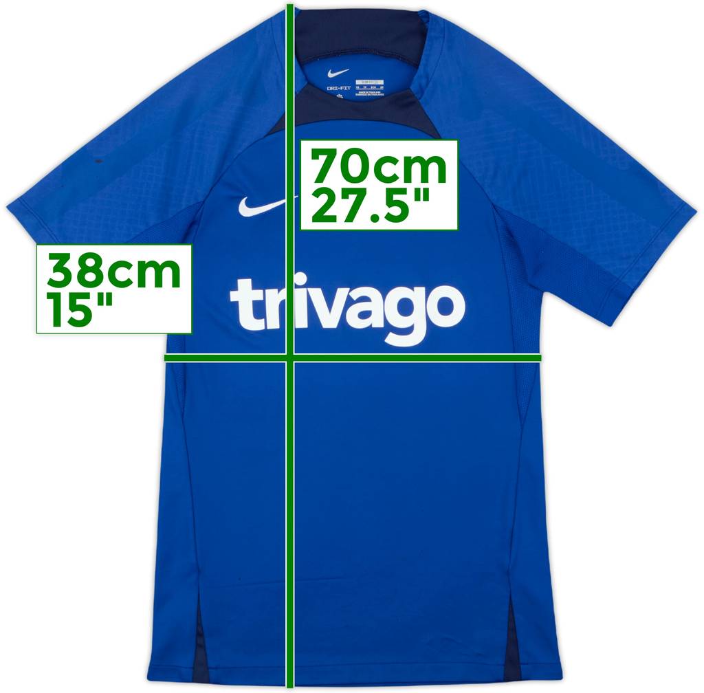 2022-23 Chelsea Nike Training Shirt - 9/10 - (XS)