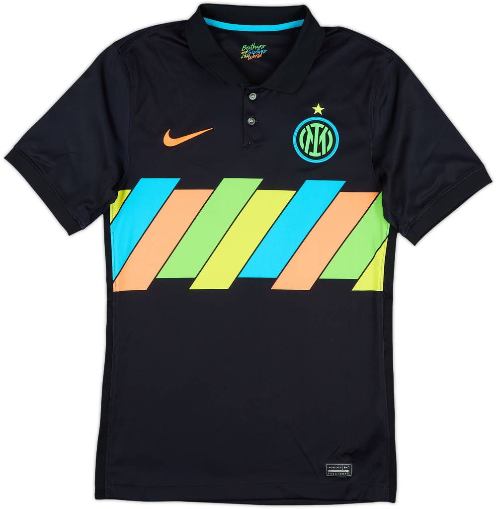 2021-22 Inter Milan Third Shirt - 9/10 - (XS)