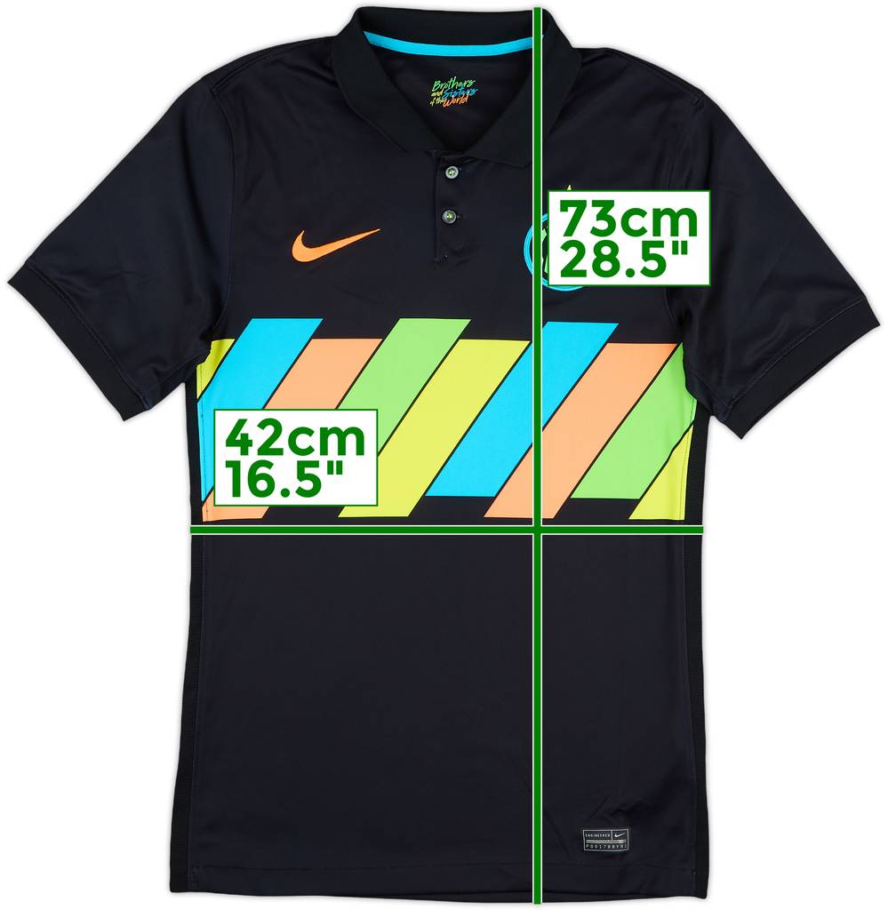 2021-22 Inter Milan Third Shirt - 9/10 - (XS)