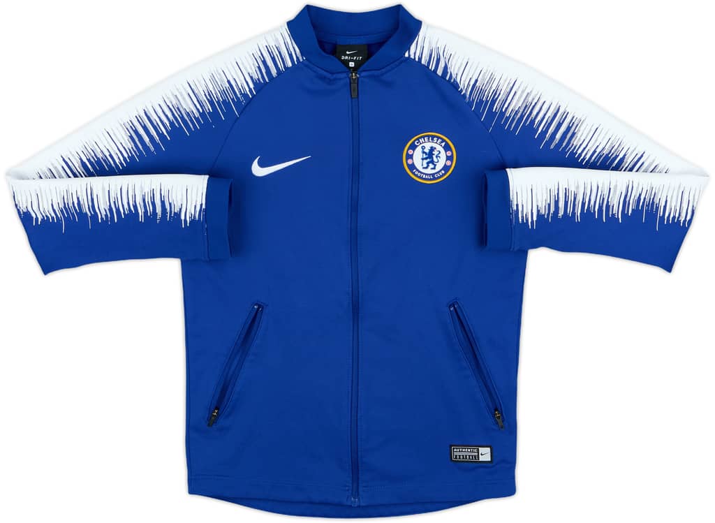 2018-19 Chelsea Nike Track Jacket - 8/10 - (S.Boys)