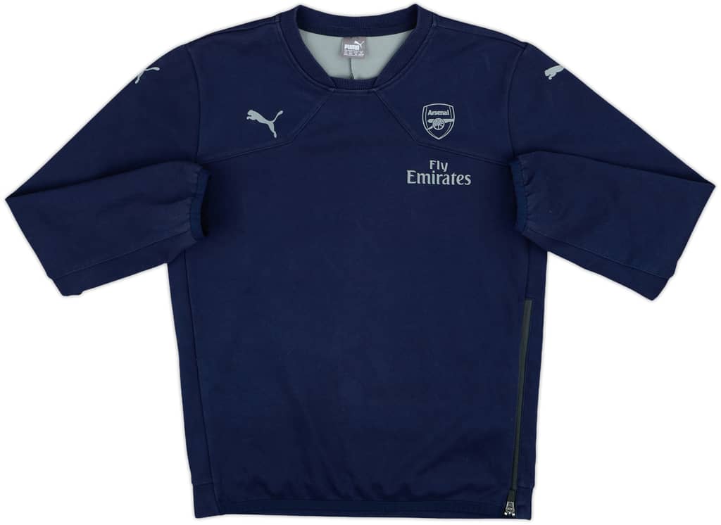 2015-16 Arsenal Puma Sweat Top - 8/10 - (XL.Boys)