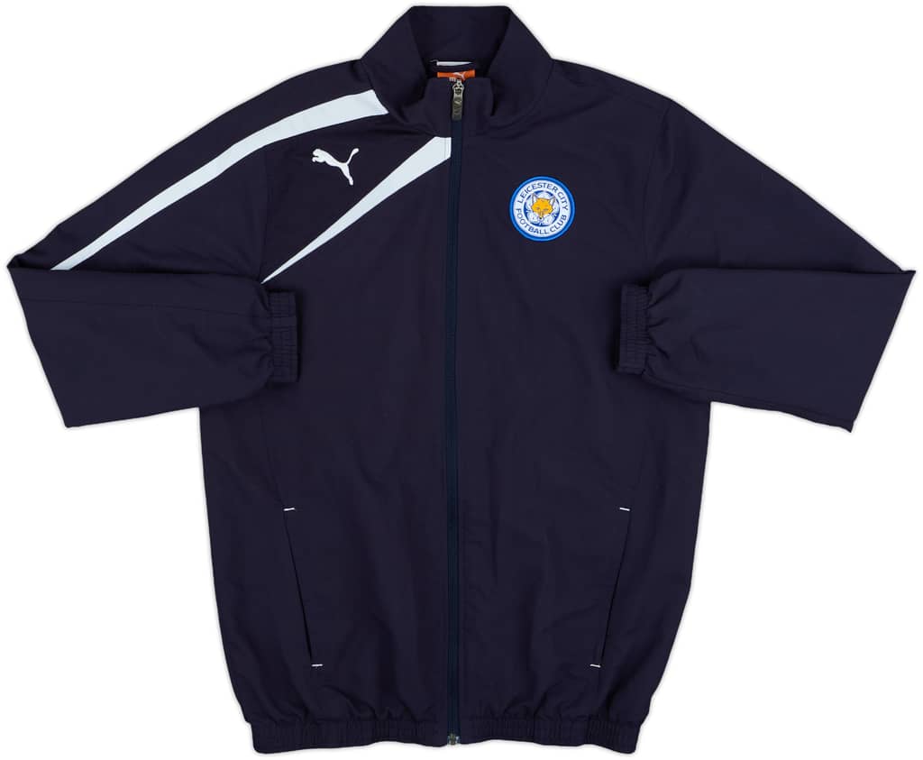 2012-13 Leicester City Puma Track Jacket - 8/10 - (XL.Boys)