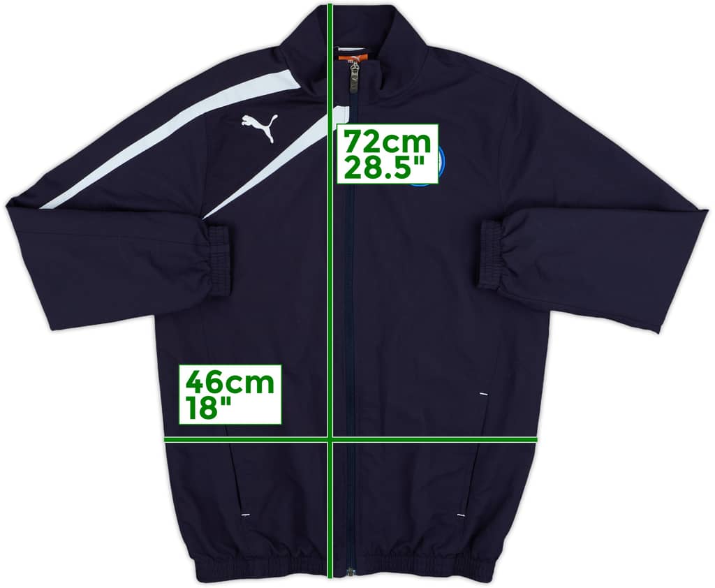 2012-13 Leicester City Puma Track Jacket - 8/10 - (XL.Boys)