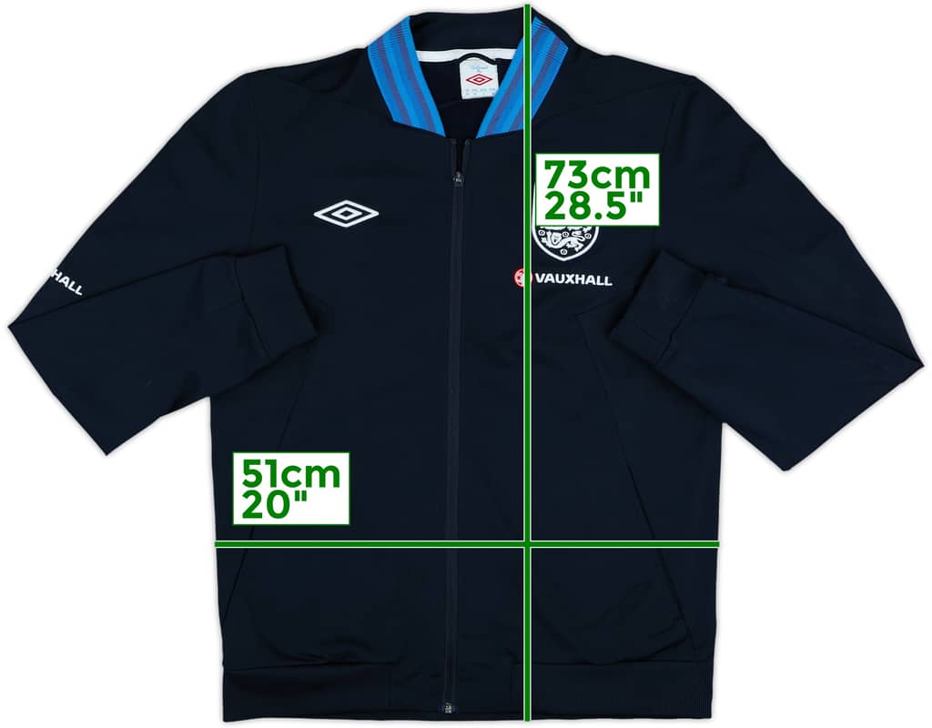 2012-13 England Umbro Track Jacket - 8/10 - (M)