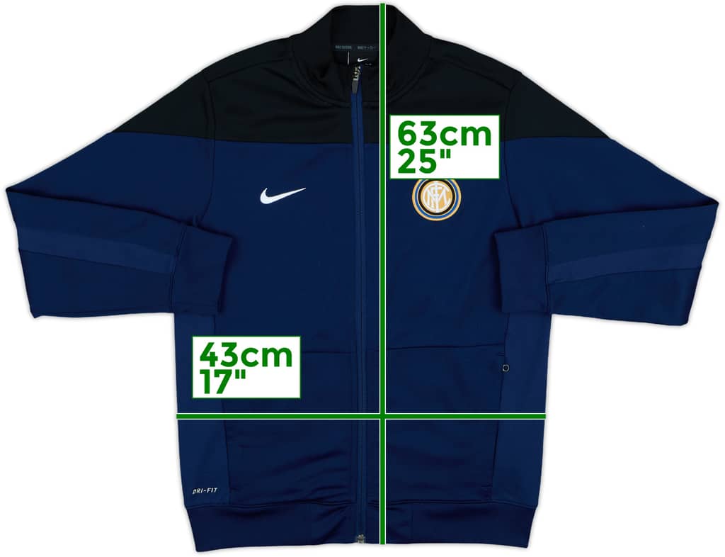 2013-14 Inter Milan Nike Track Jacket - 9/10 - (M.Boys)