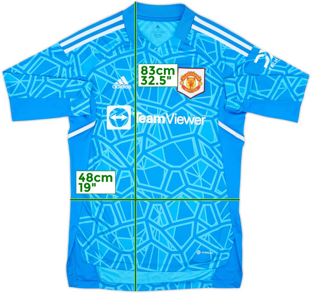 2022-23 Manchester United GK Shirt - 8/10 - (M)