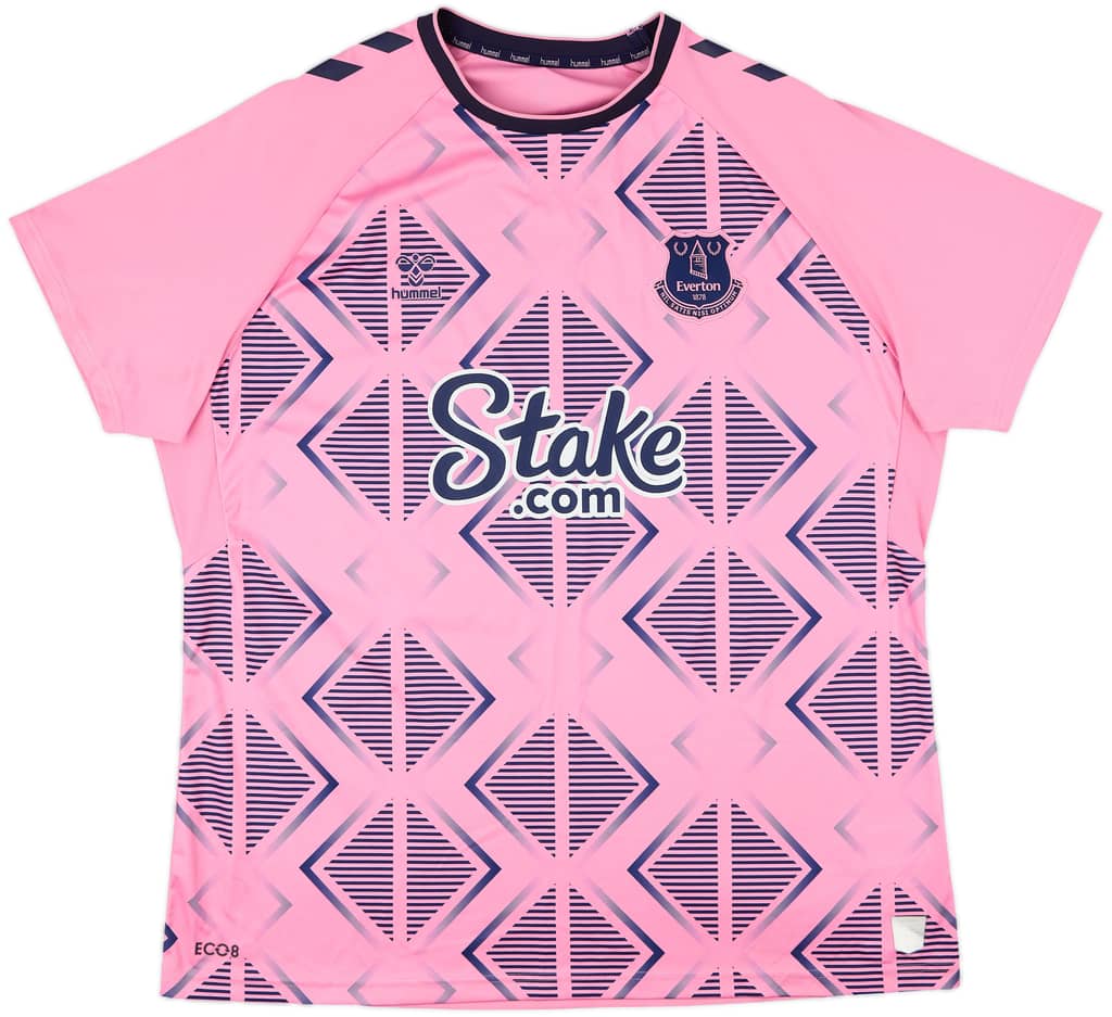 2022-23 Everton Away Shirt - 9/10 - (4XL)