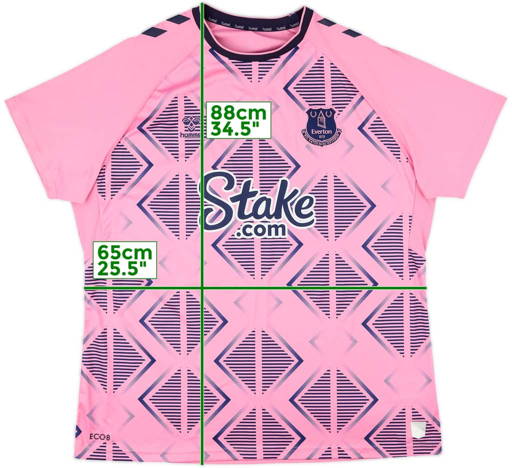 2022-23 Everton Away Shirt - 9/10 - (4XL)