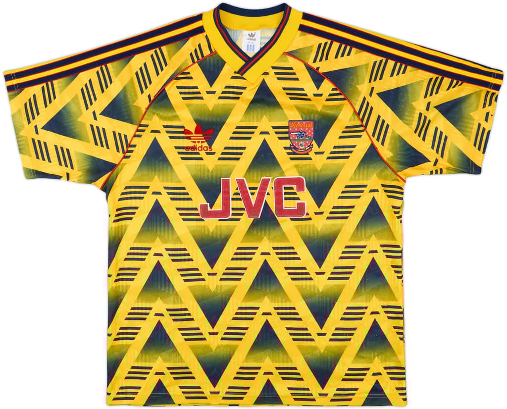 1991-93 Arsenal Away Shirt - 9/10 - (M/L)