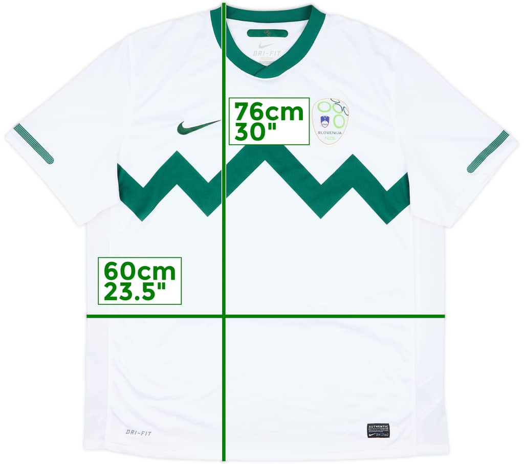 2010-11 Slovenia Home Shirt - 7/10 - (XL)