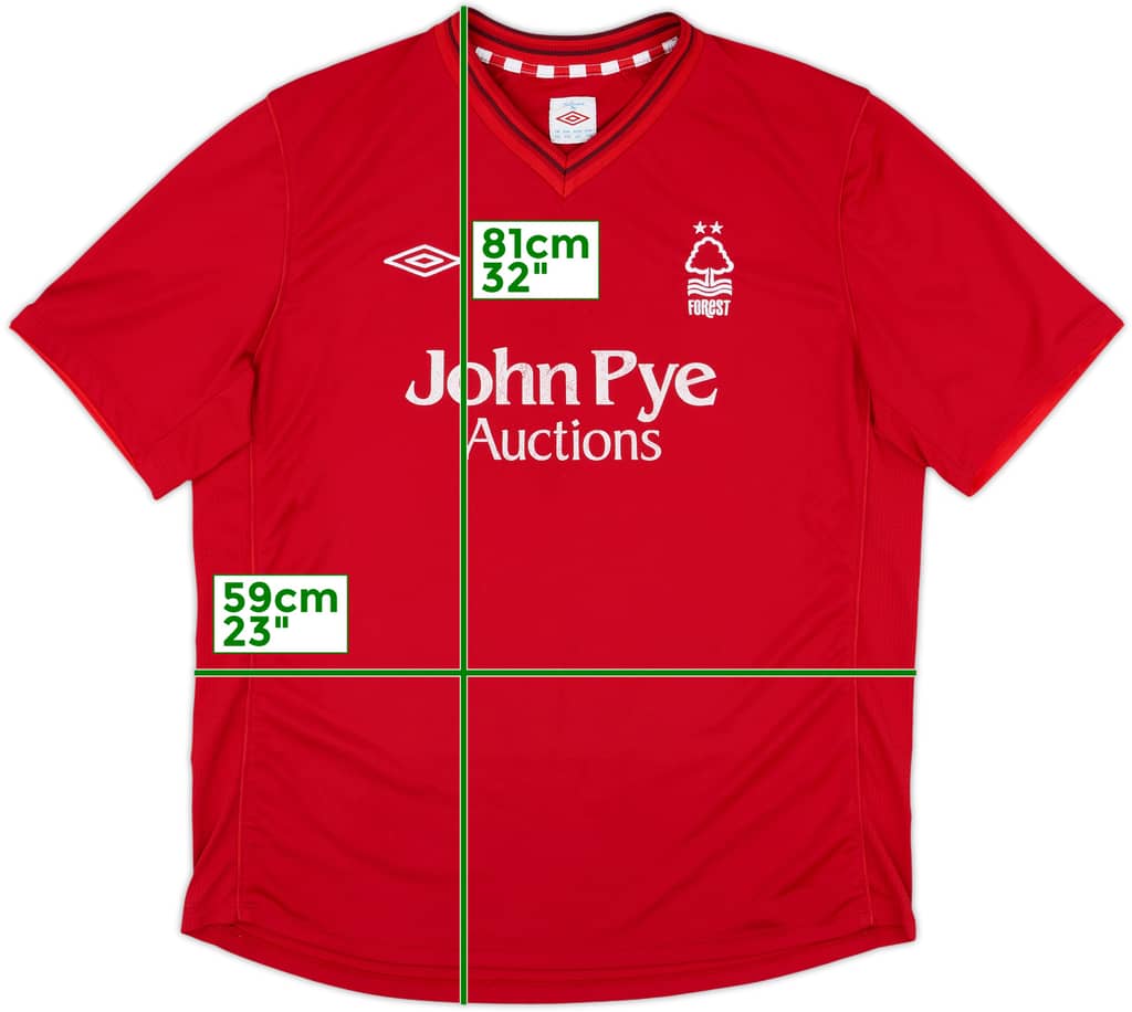 2012-13 Nottingham Forest Home Shirt - 5/10 - (XXL)