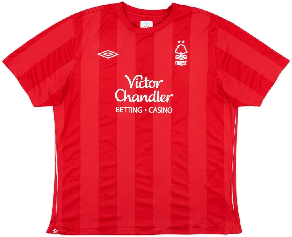 2010-11 Nottingham Forest Home Shirt - 9/10 - (XL)