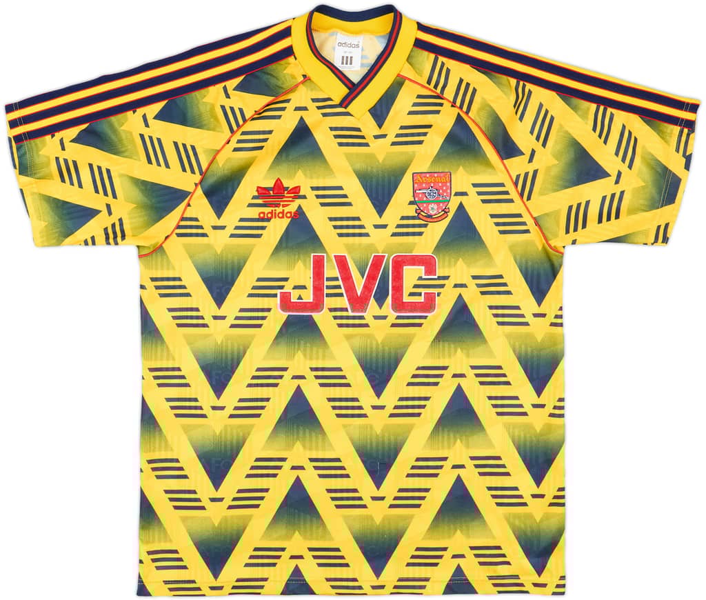 1991-93 Arsenal Away Shirt - 9/10 - (M)
